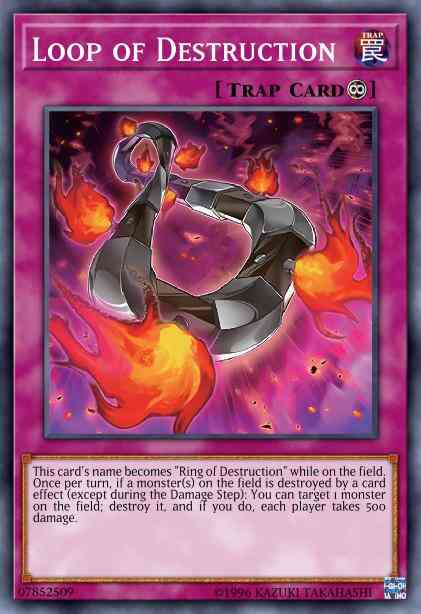 Loop of Destruction - LCKC-EN110 - Secret Rare - 1st Edition