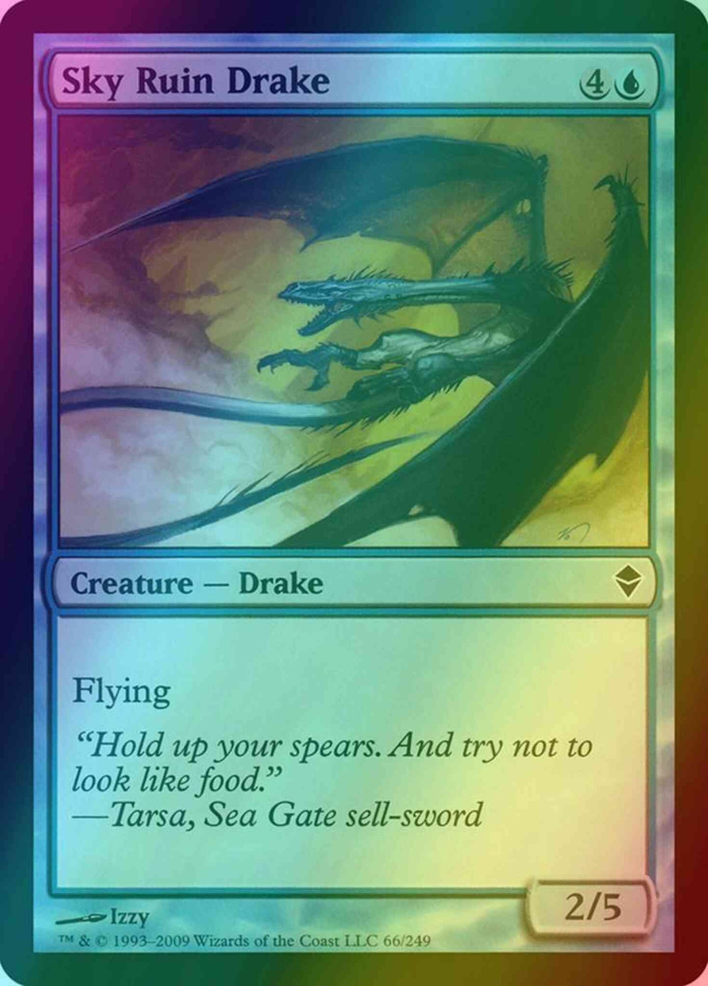 Sky Ruin Drake [66] [Zendikar] [Foil]