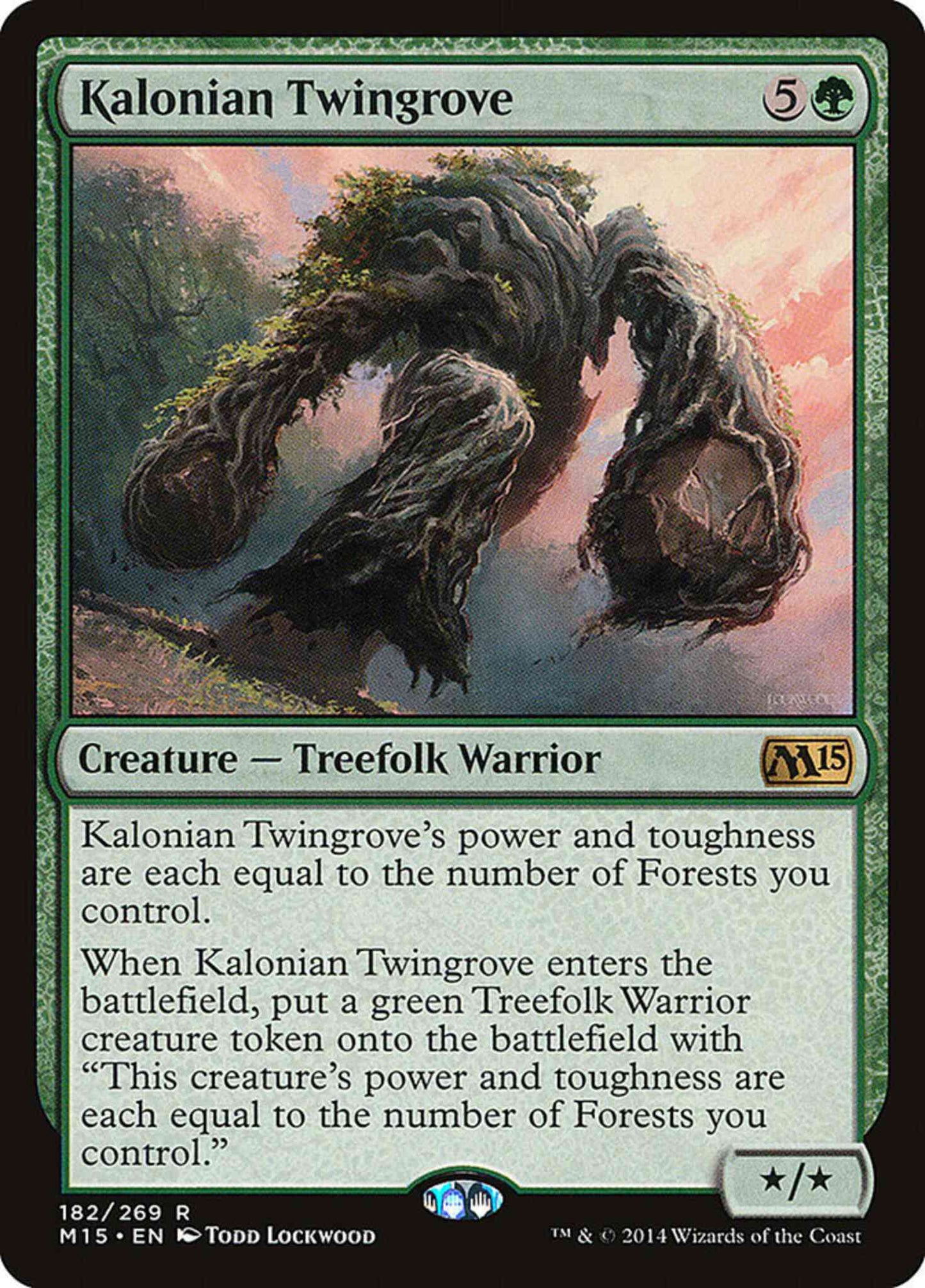 Kalonian Twingrove [182] [Magic 2015] [Non-Foil]