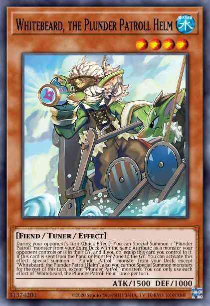 Whitebeard, the Plunder Patroll Helm - IGAS-EN085 - Ultra Rare - Unlimited