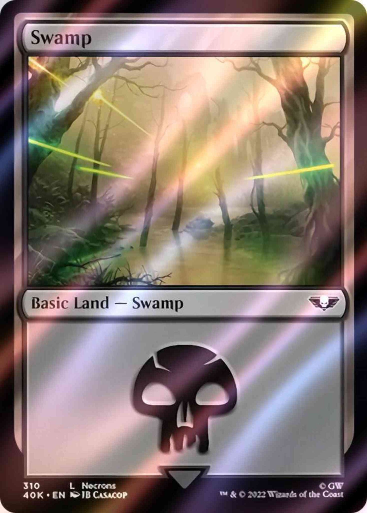 Swamp [310] [Necrons] [Universes Beyond: Warhammer 40,000] [Surge Foil]