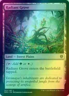 Radiant Grove [253] [Dominaria United] [Foil]