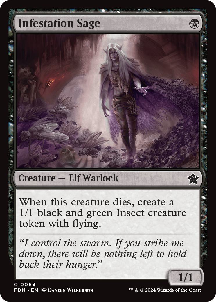 Infestation Sage [64] [Foundations] [Non-Foil]