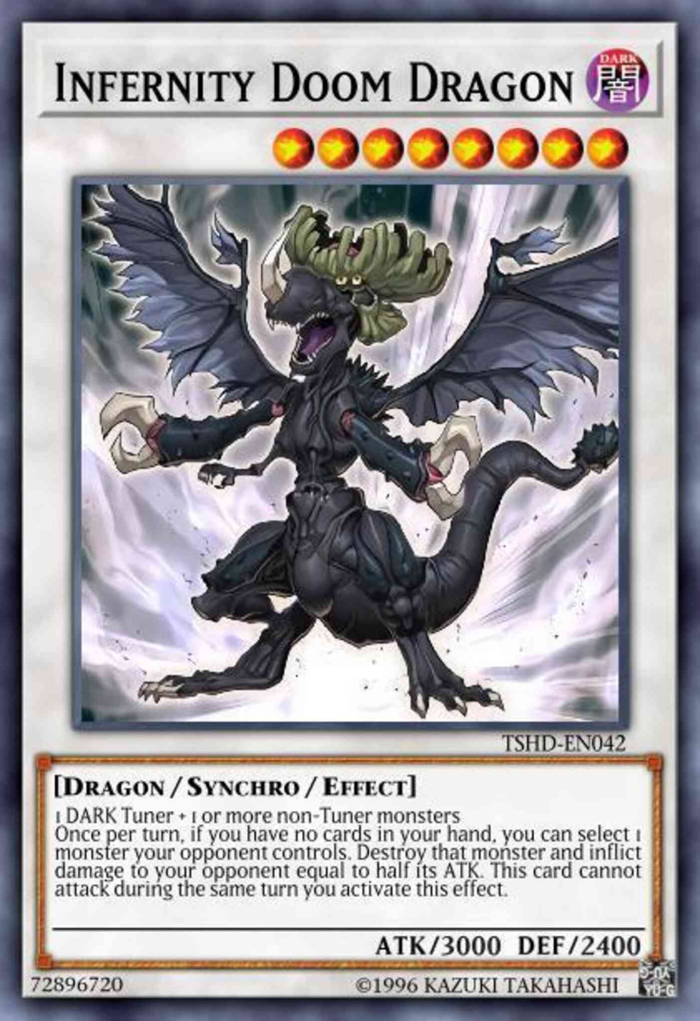 Infernity Doom Dragon - TSHD-EN042 - Ultimate Rare - Unlimited