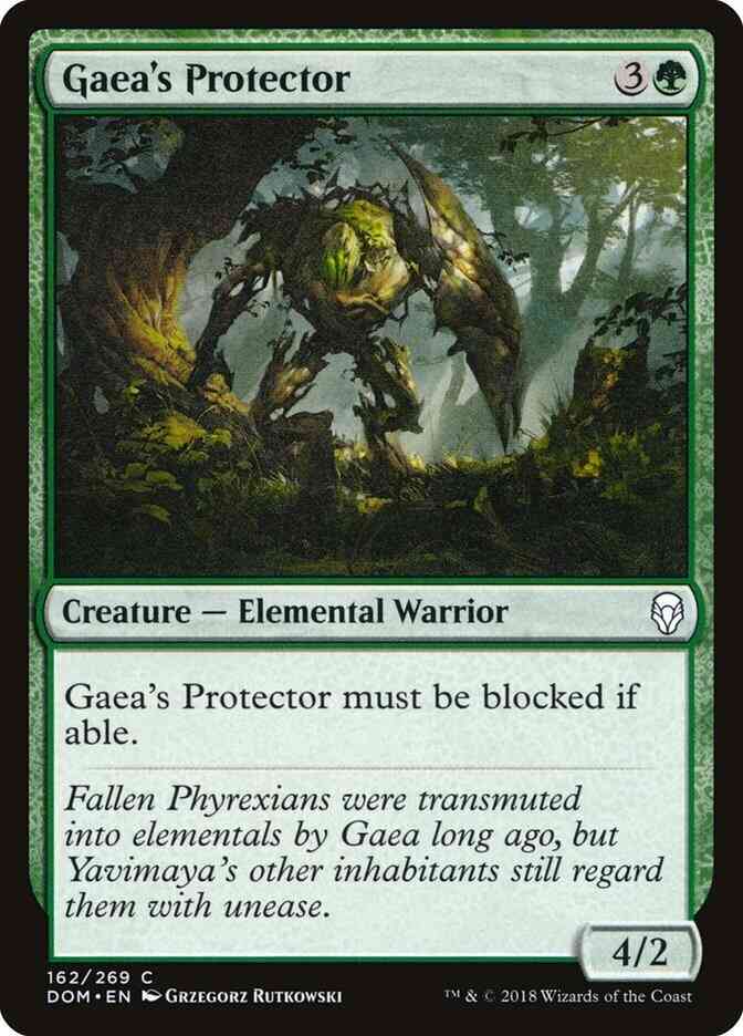 Gaea's Protector [162] [Dominaria] [Non-Foil]