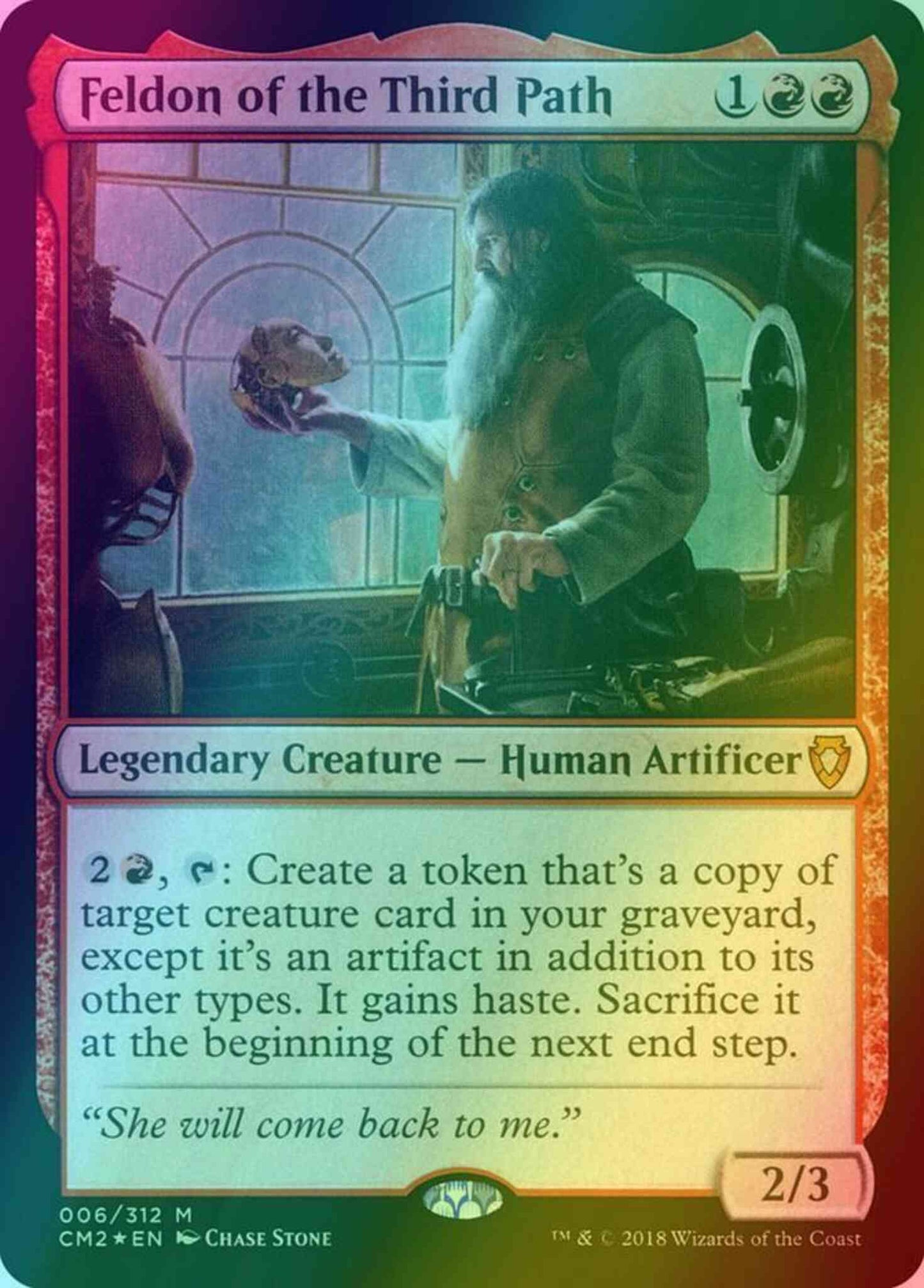 Feldon of the Third Path [6] [Commander Anthology Volume II] [Foil]