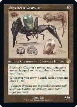 Psychosis Crawler [107] [Retro Frame] [Schematic] [The Brothers' War Retro Artifacts] [Non-Foil]