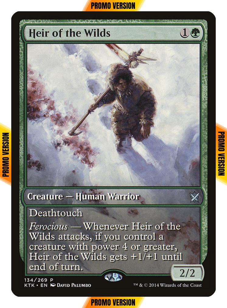 Heir of the Wilds [134] [Khans of Tarkir Promos] [Non-Foil]