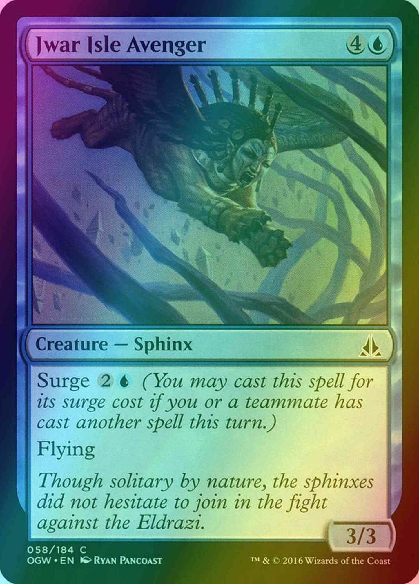 Jwar Isle Avenger [58] [Oath of the Gatewatch] [Foil]
