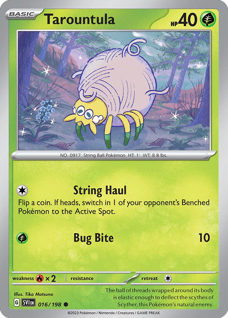 Tarountula - 016/198 - Common [sv01-016] [Non-Holo]