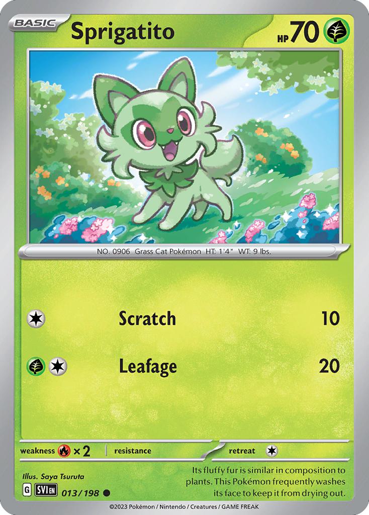 Sprigatito - 013/198 - Common [sv01-013] [Non-Holo]