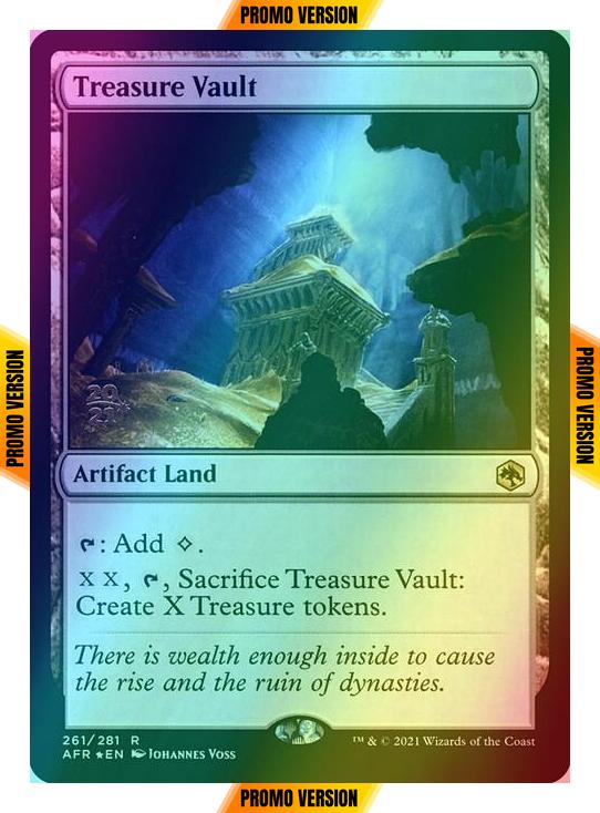 Treasure Vault [Prerelease] [261s] [Adventures in the Forgotten Realms Promos] [Foil]