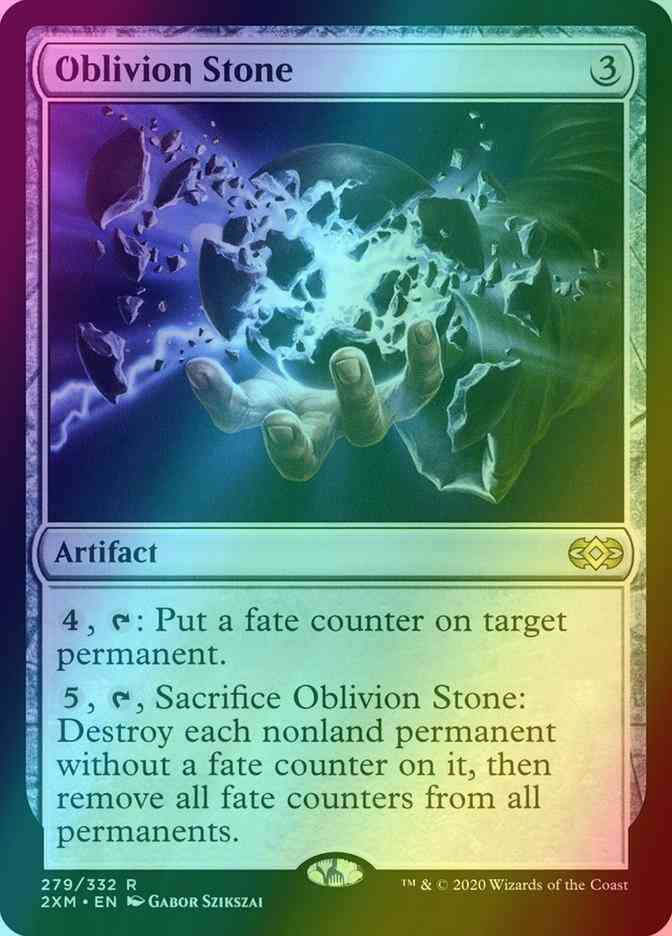 Oblivion Stone [279] [Double Masters] [Foil]