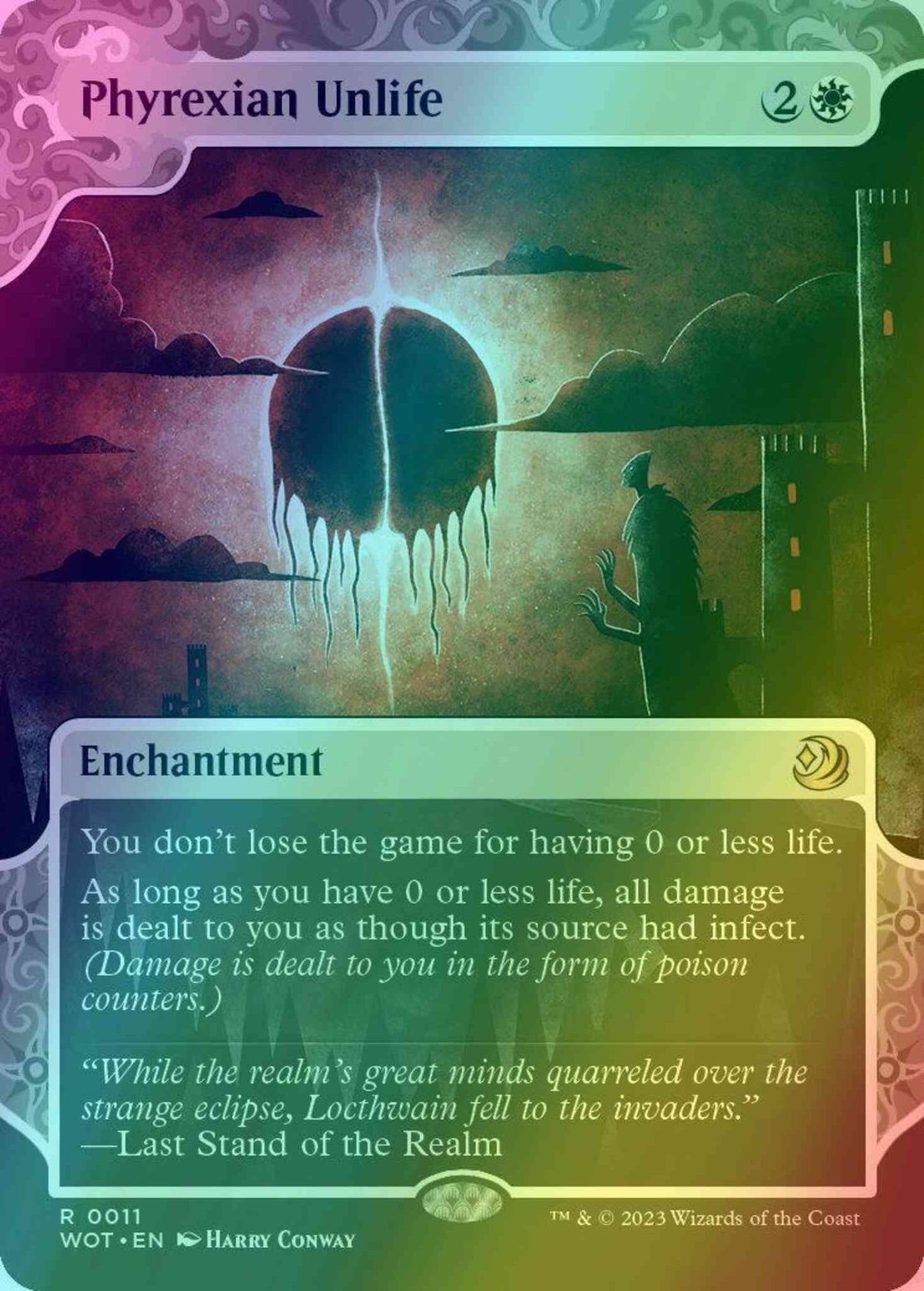 Phyrexian Unlife [11] [Enchanting Tale Showcase] [Wilds of Eldraine: Enchanting Tales] [Foil]