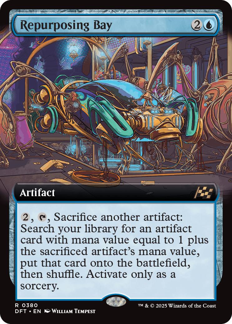 Repurposing Bay [380] [Extended Art] [Aetherdrift] [Non-Foil]
