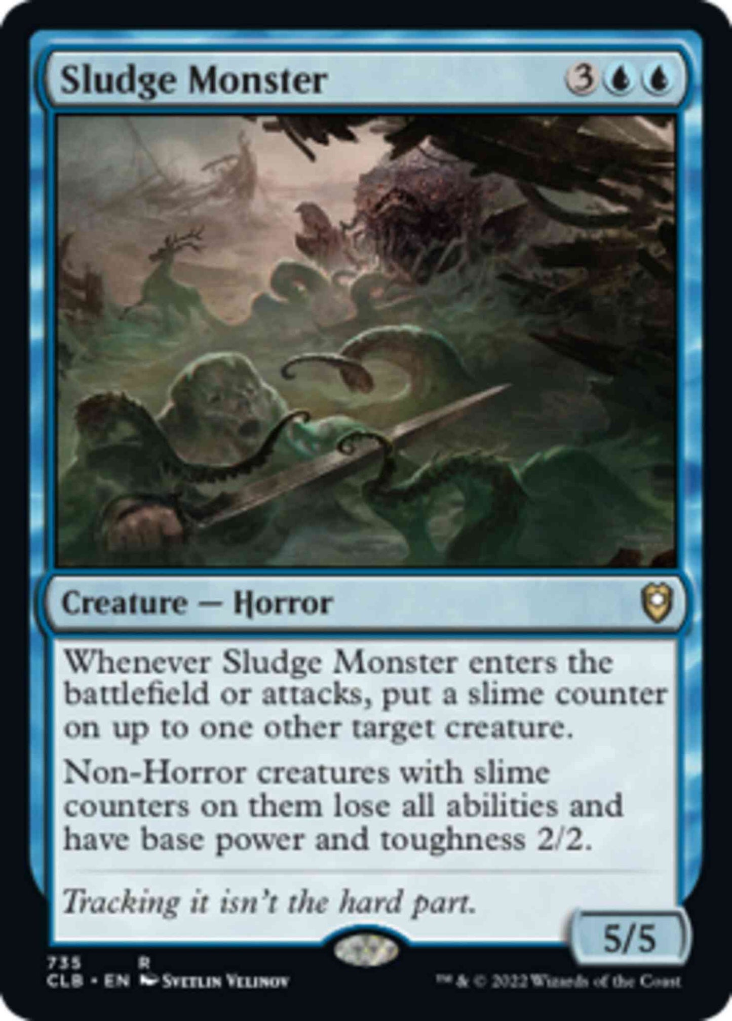 Sludge Monster [735] [Commander Legends: Battle for Baldur's Gate] [Non-Foil]