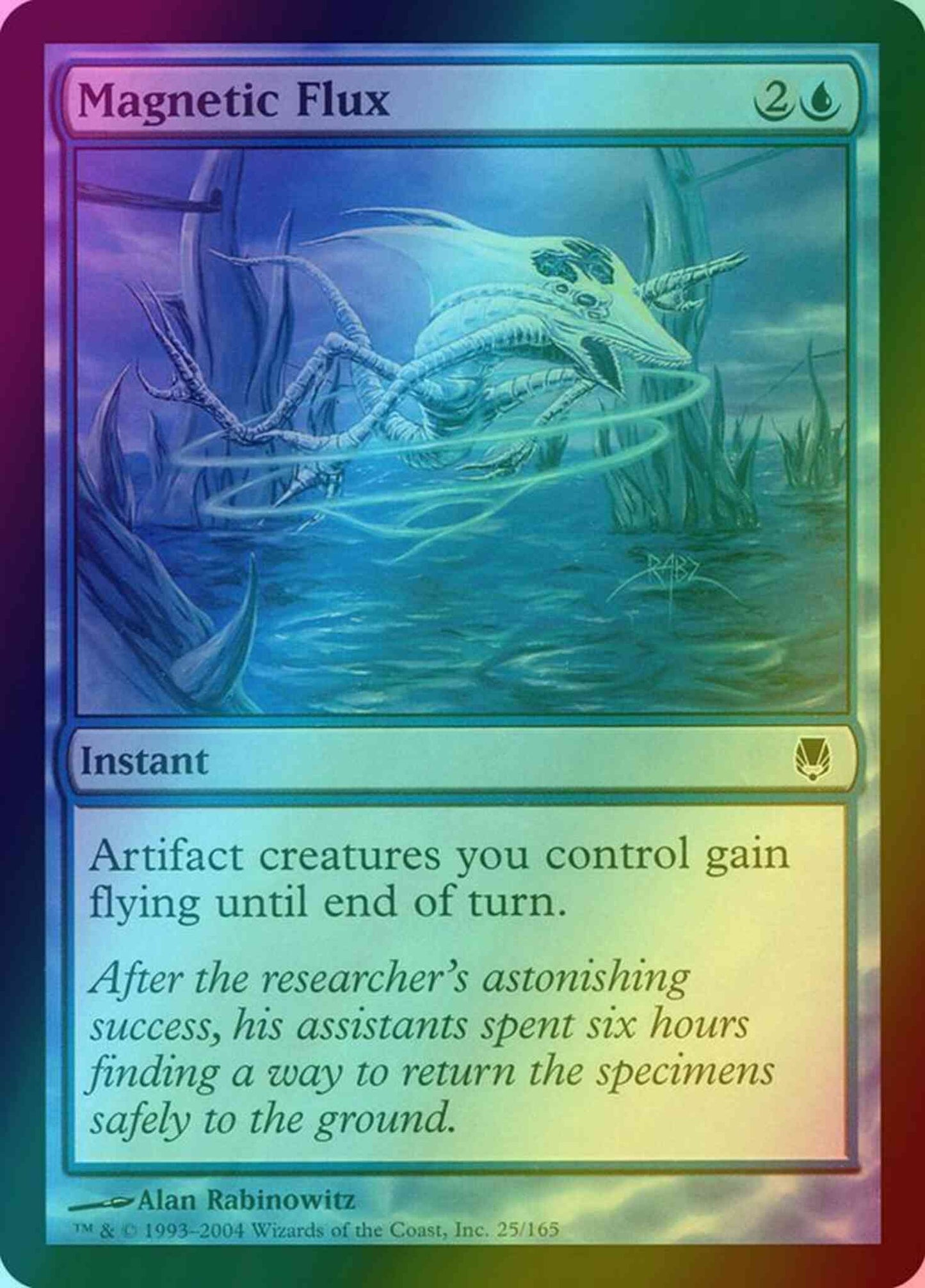 Magnetic Flux [25] [Darksteel] [Foil]