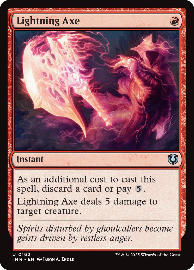 Lightning Axe [162] [Innistrad Remastered] [Non-Foil]