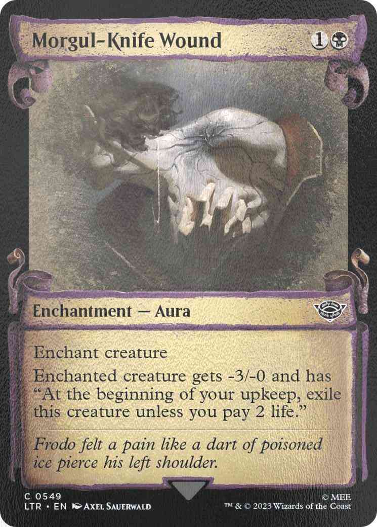 Morgul-Knife Wound [549] [Scrolls Showcase] [The Lord of the Rings: Tales of Middle-earth] [Silver Foil]