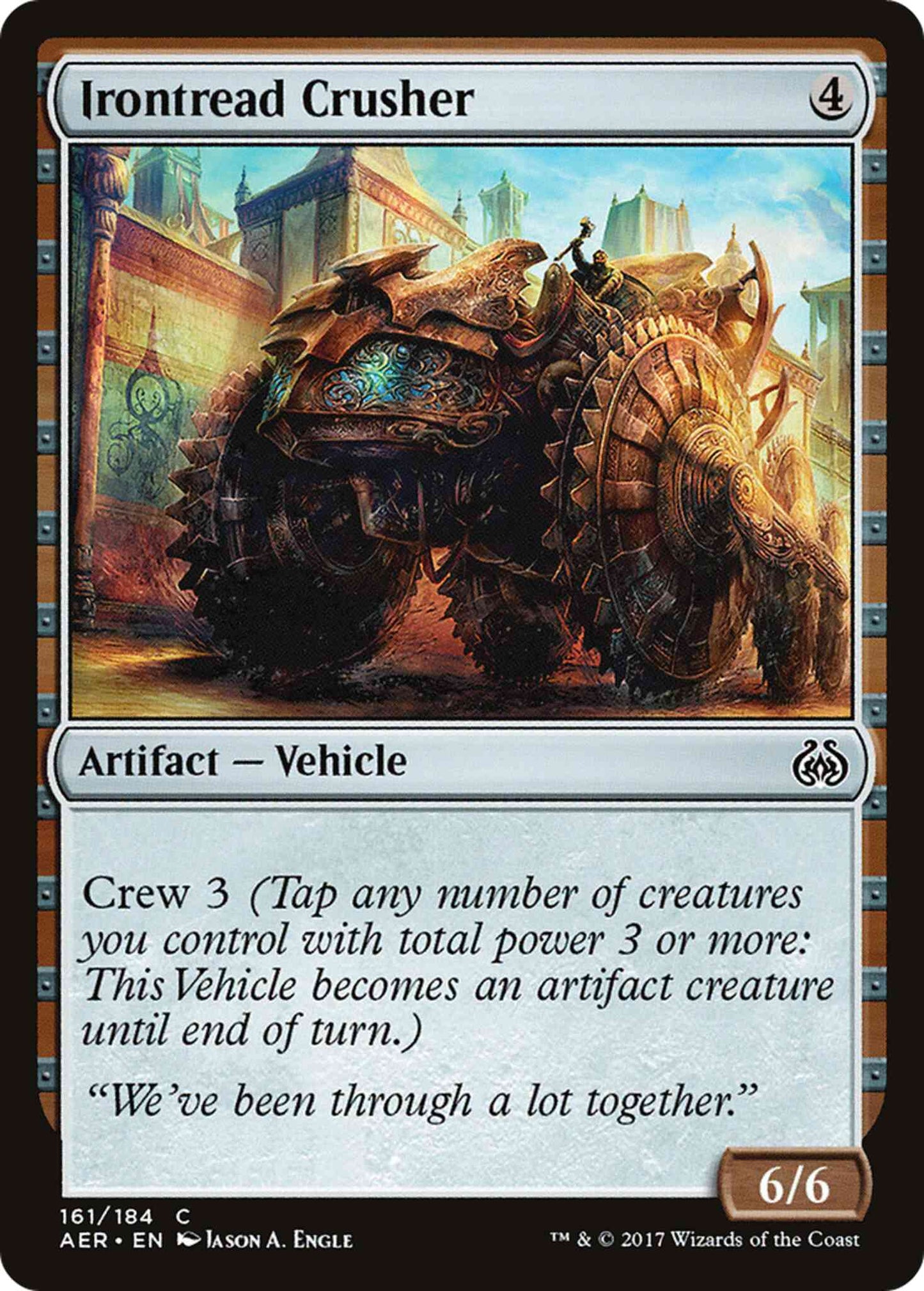 Irontread Crusher [161] [Aether Revolt] [Non-Foil]