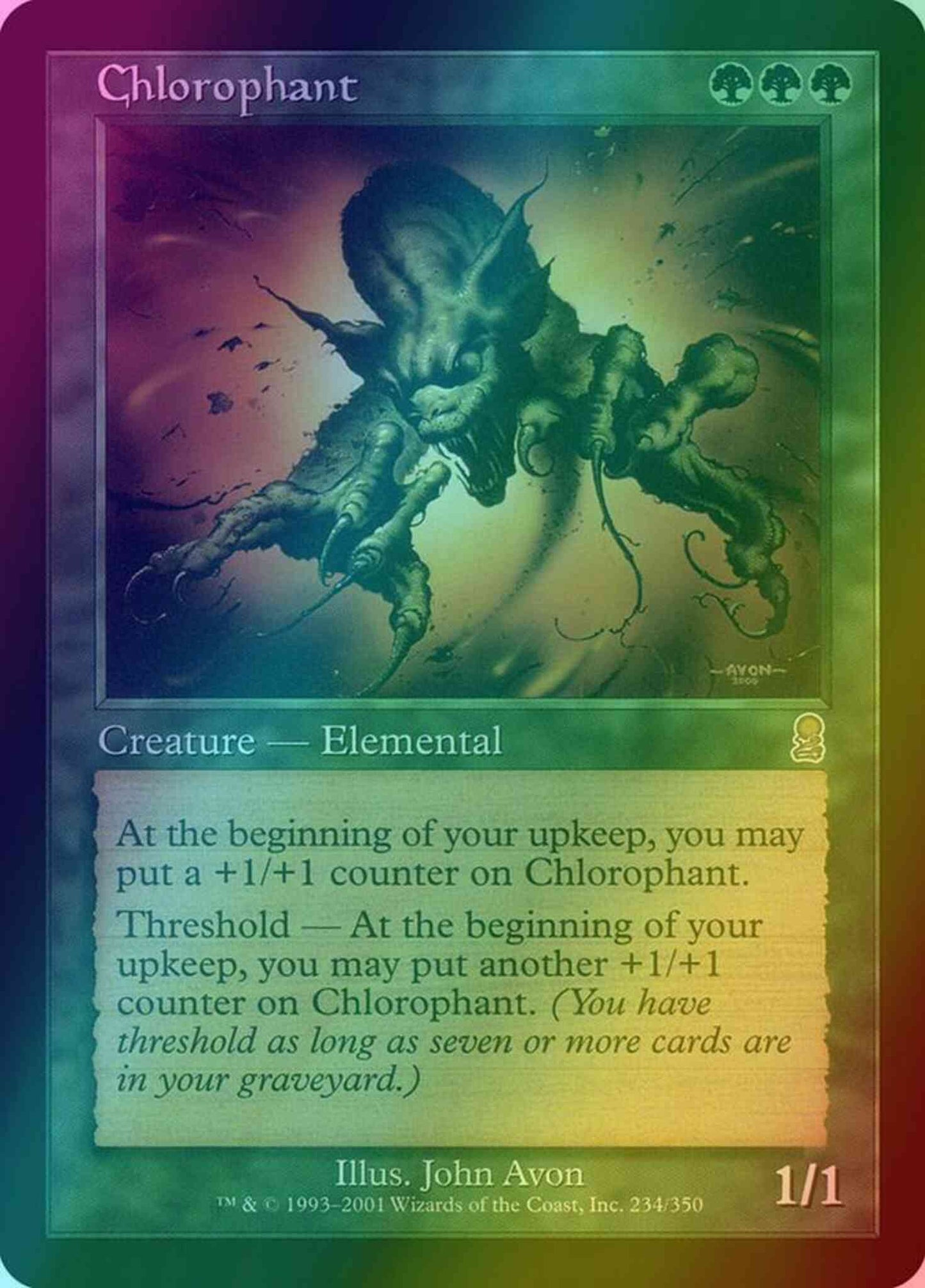 Chlorophant [234] [Odyssey] [Foil]