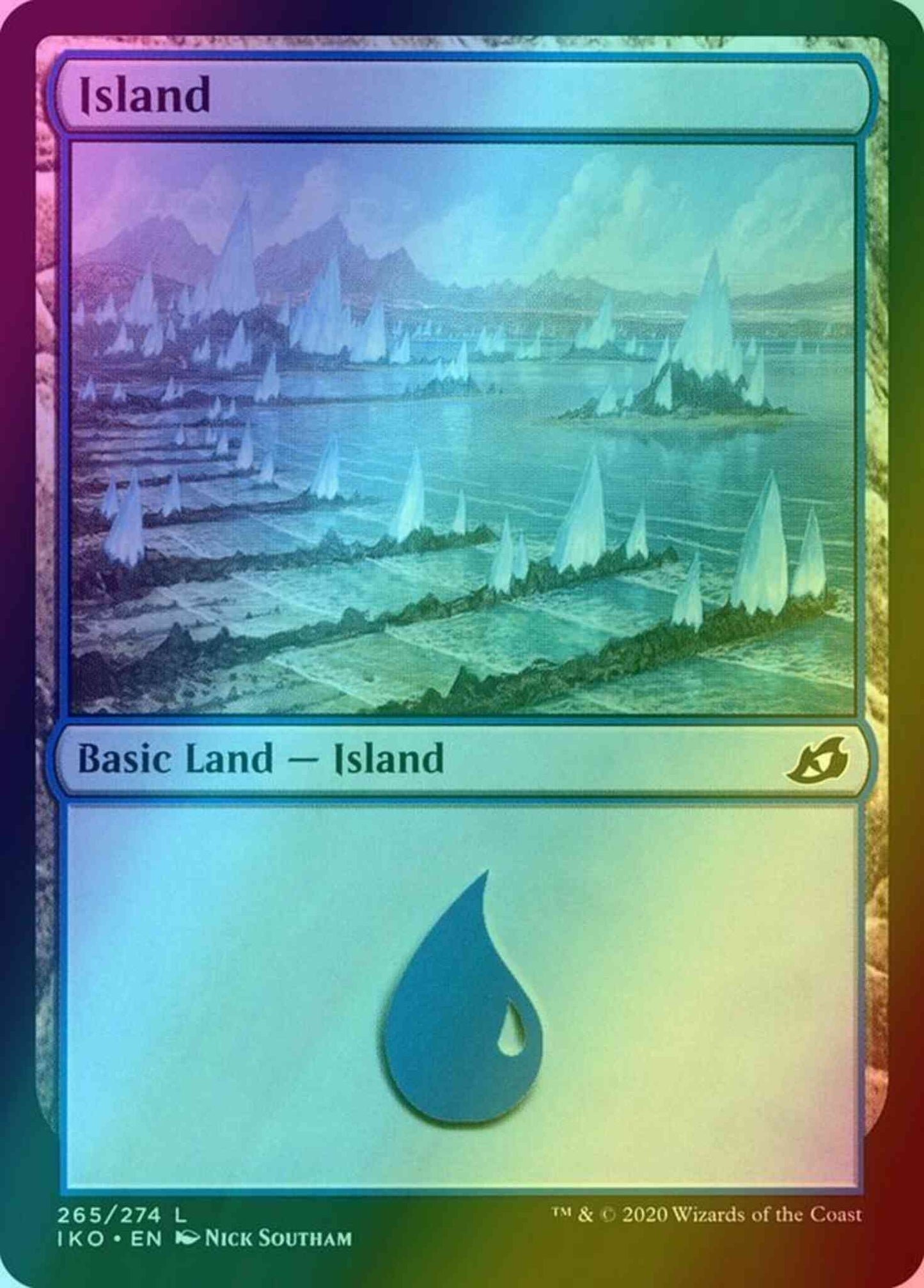 Island [265] [Ikoria: Lair of Behemoths] [Foil]