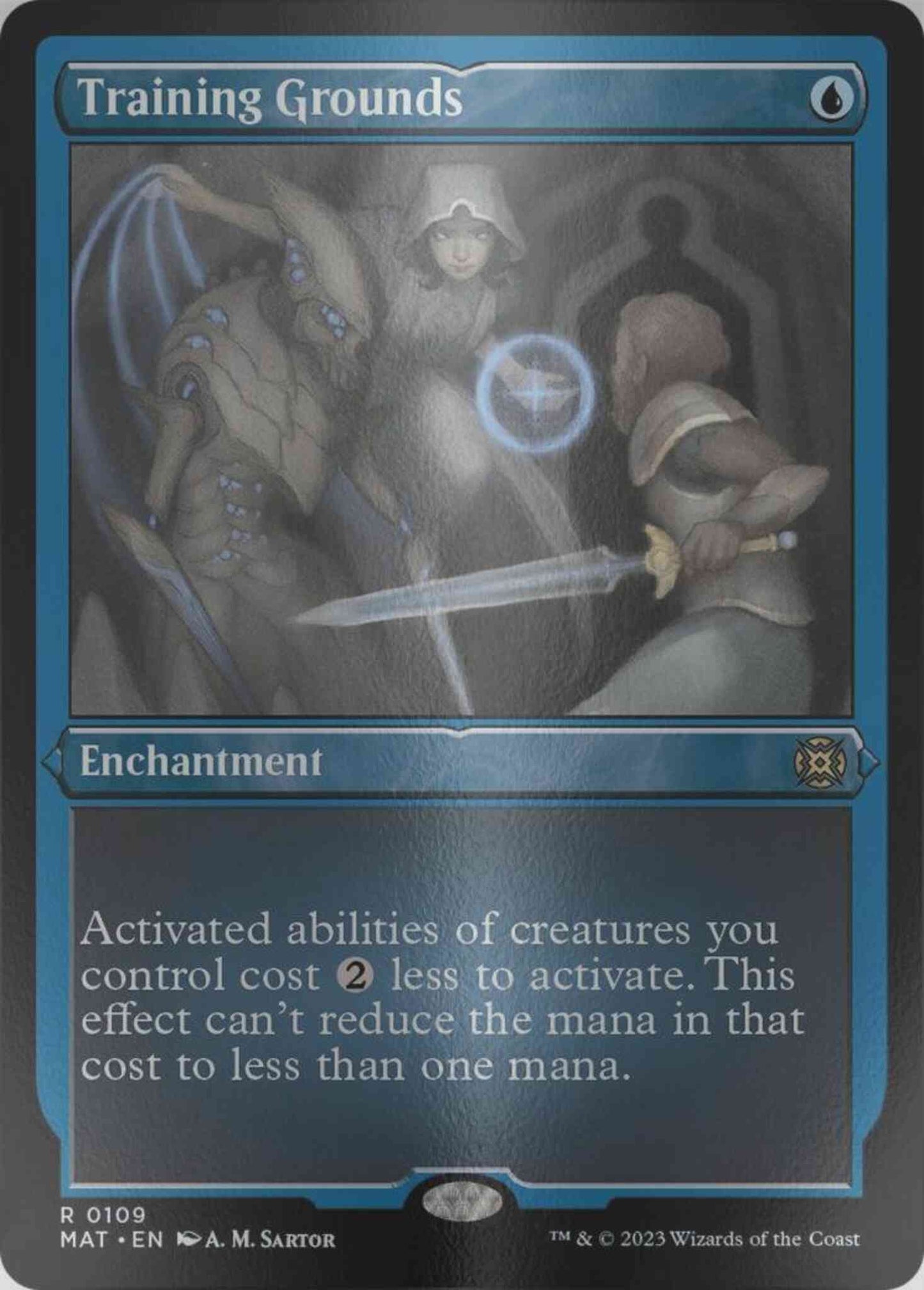 Training Grounds [109] [March of the Machine: The Aftermath] [Etched Foil]