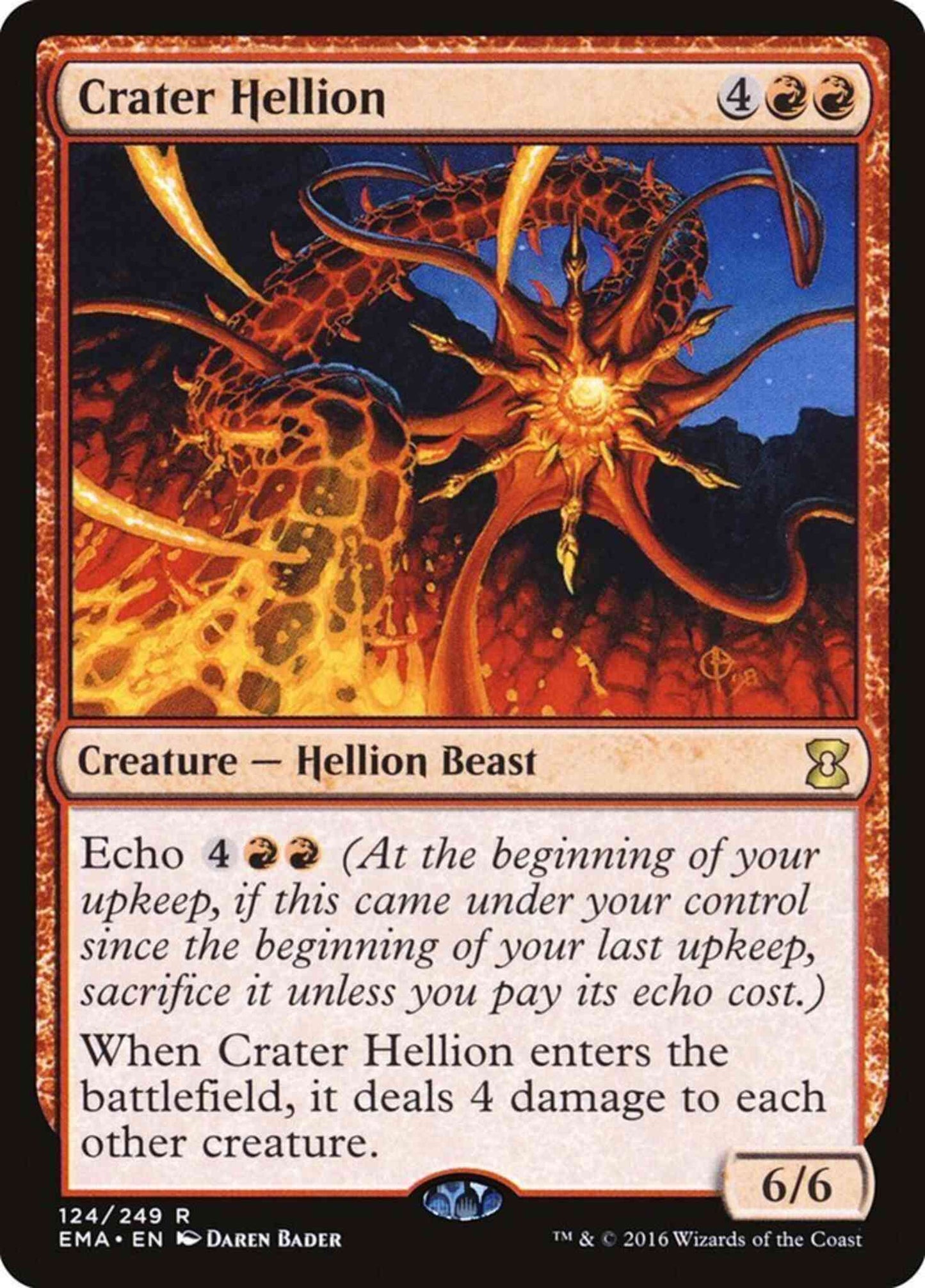 Crater Hellion [124] [Eternal Masters] [Non-Foil]