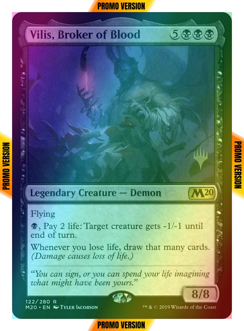 Vilis, Broker of Blood [122p] [Promo Pack] [Core Set 2020 Promos] [Foil]