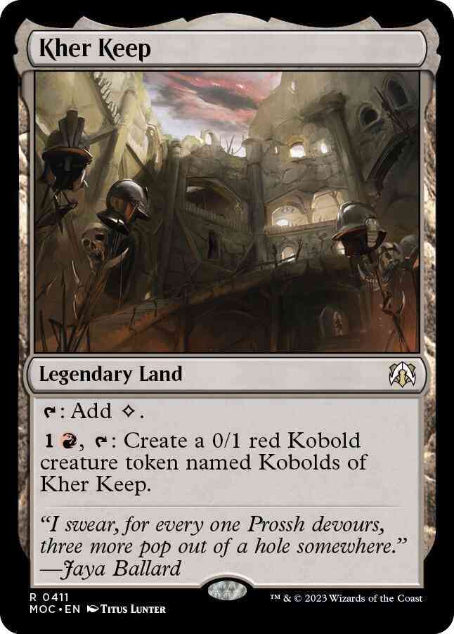 Kher Keep [411] [March of the Machine: Commander] [Non-Foil]