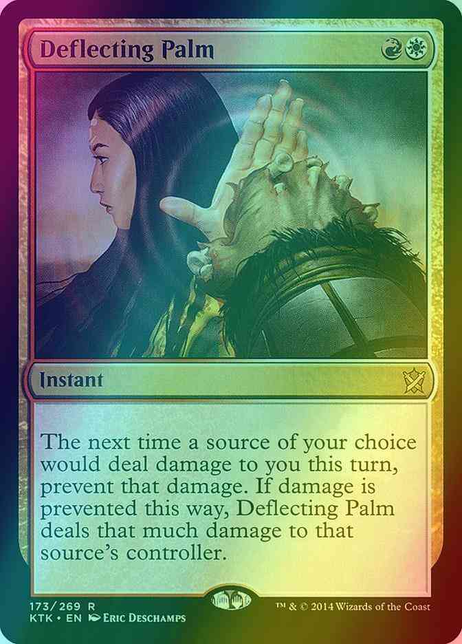 Deflecting Palm [173] [Khans Of Tarkir] [Foil]