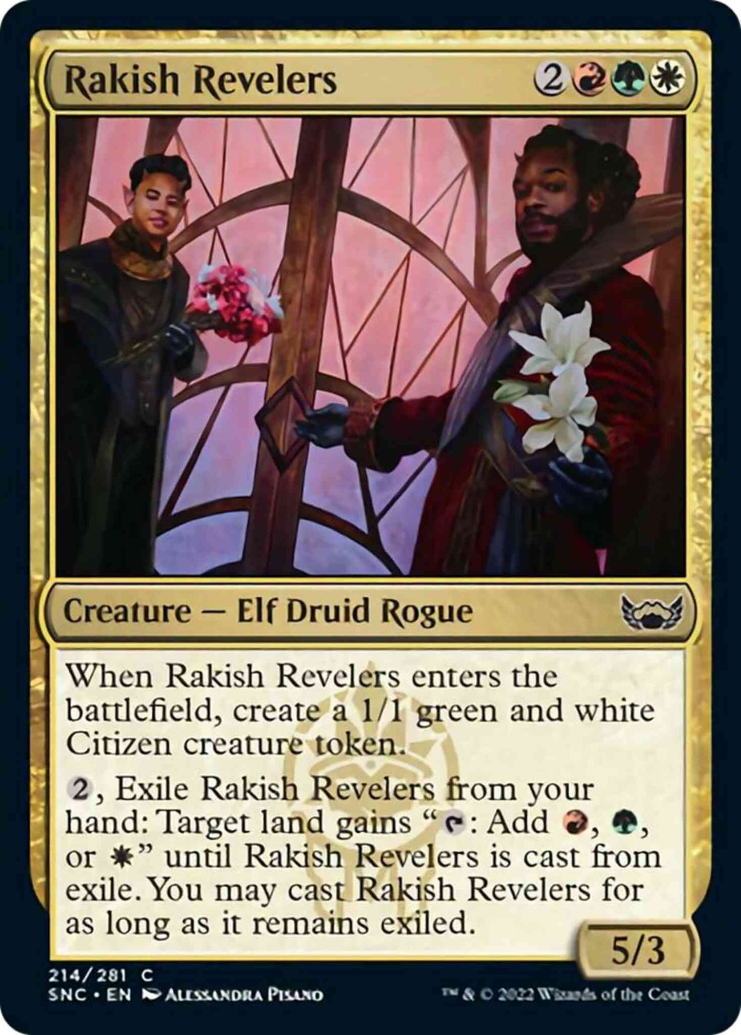 Rakish Revelers [214] [Streets of New Capenna] [Non-Foil]