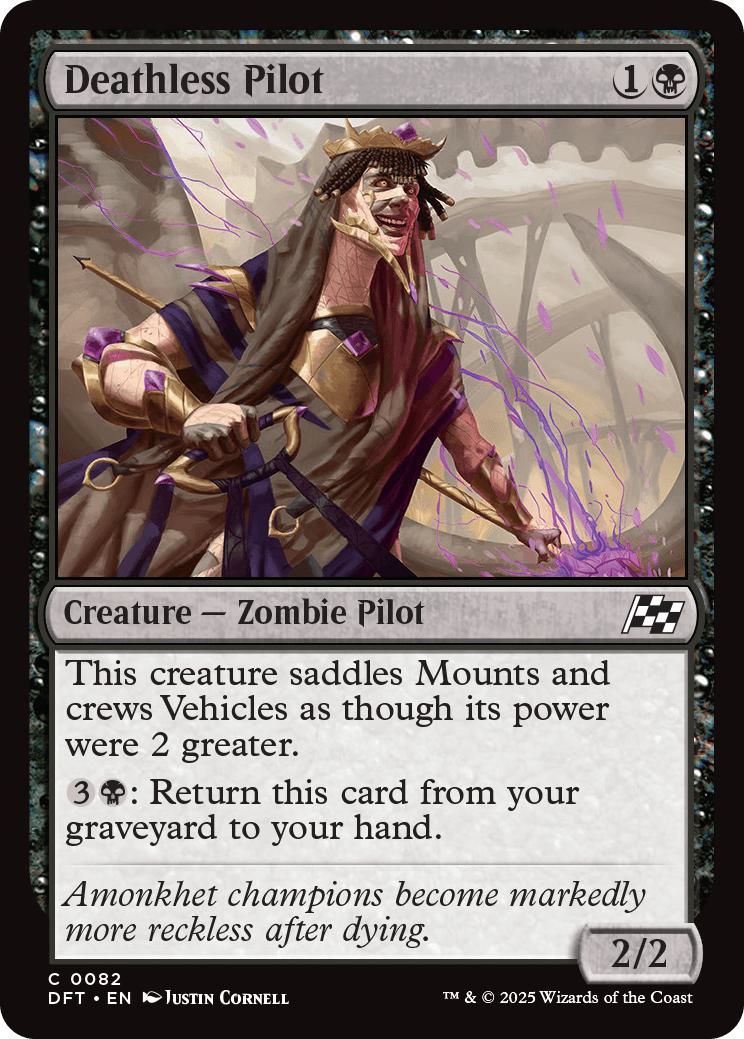 Deathless Pilot [82] [Aetherdrift] [Non-Foil]