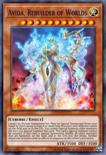 Avida, Rebuilder of Worlds - RIRA-EN027 - Super Rare - 1st Edition