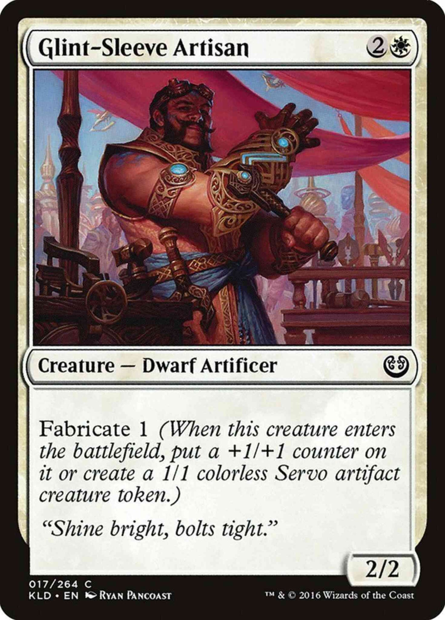Glint-Sleeve Artisan [17] [Kaladesh] [Non-Foil]