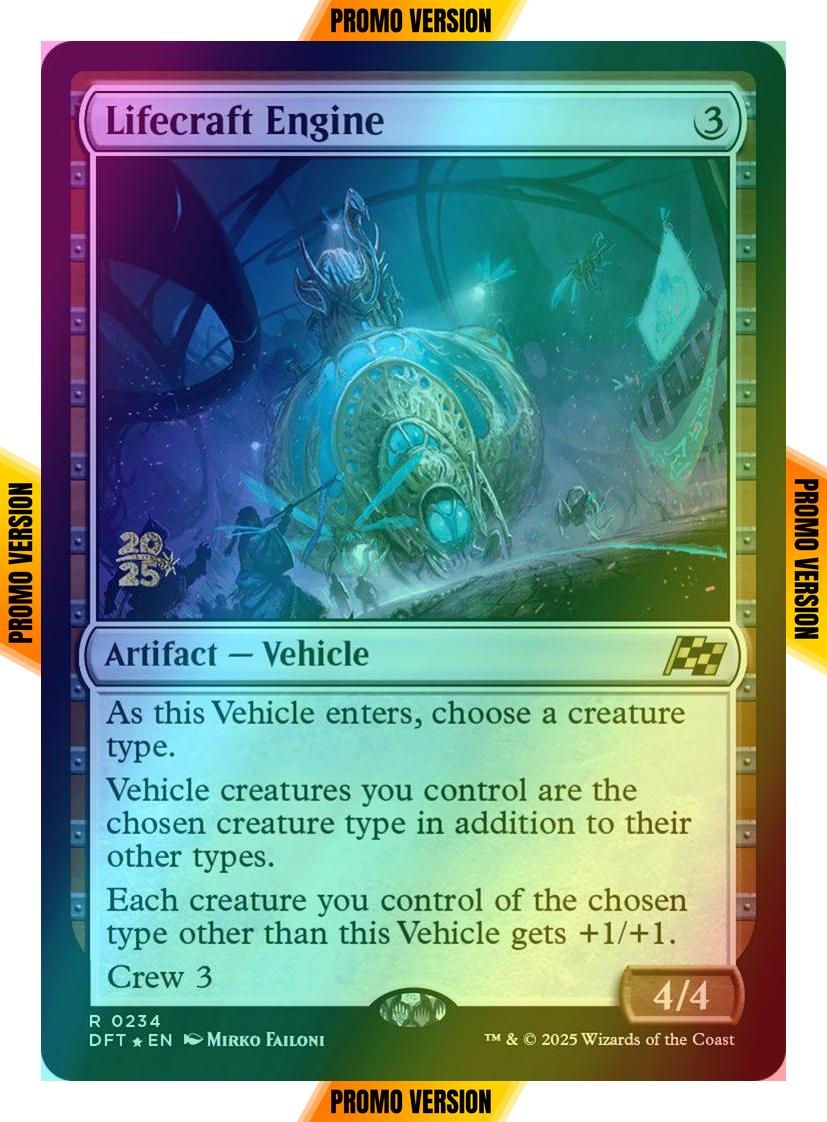 Lifecraft Engine [234s] [Prerelease] [Aetherdrift: Promos] [Foil]