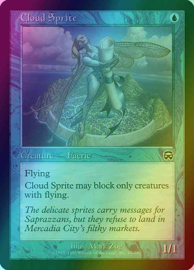 Cloud Sprite [67] [Mercadian Masques] [Foil]