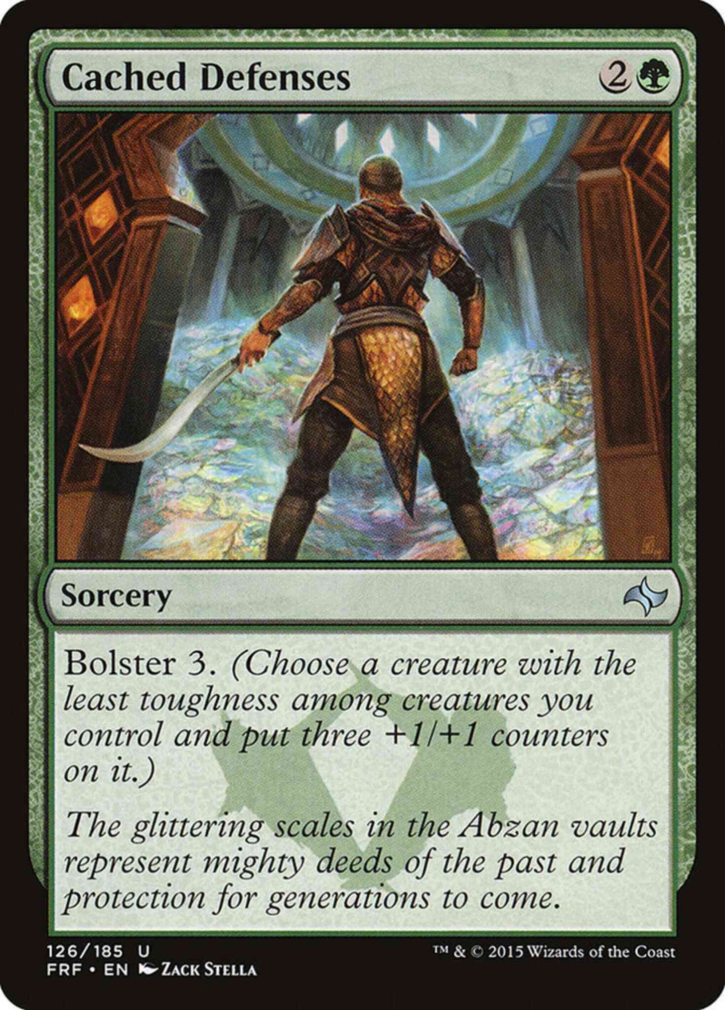 Cached Defenses [126] [Fate Reforged] [Non-Foil]