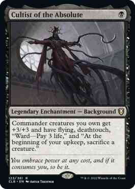 Cultist of the Absolute [123] [Commander Legends: Battle for Baldur's Gate] [Non-Foil]