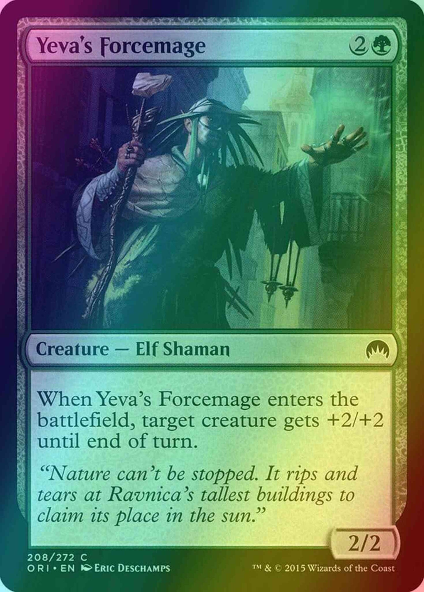 Yeva's Forcemage [208] [Magic Origins] [Foil]