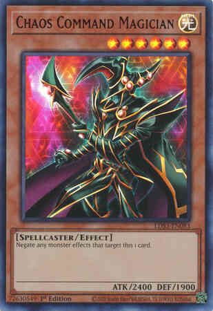 Chaos Command Magician - Red - LDS3-EN083 - Ultra Rare - 1st Edition