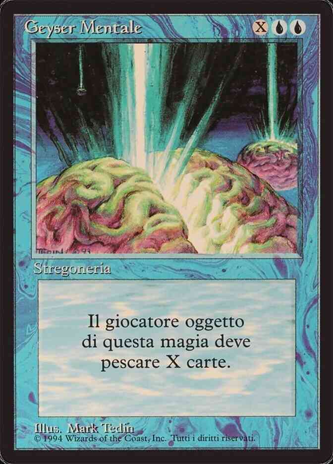 Braingeyser - Italian [50] [Foreign Black Border: Italian] [Non-Foil]