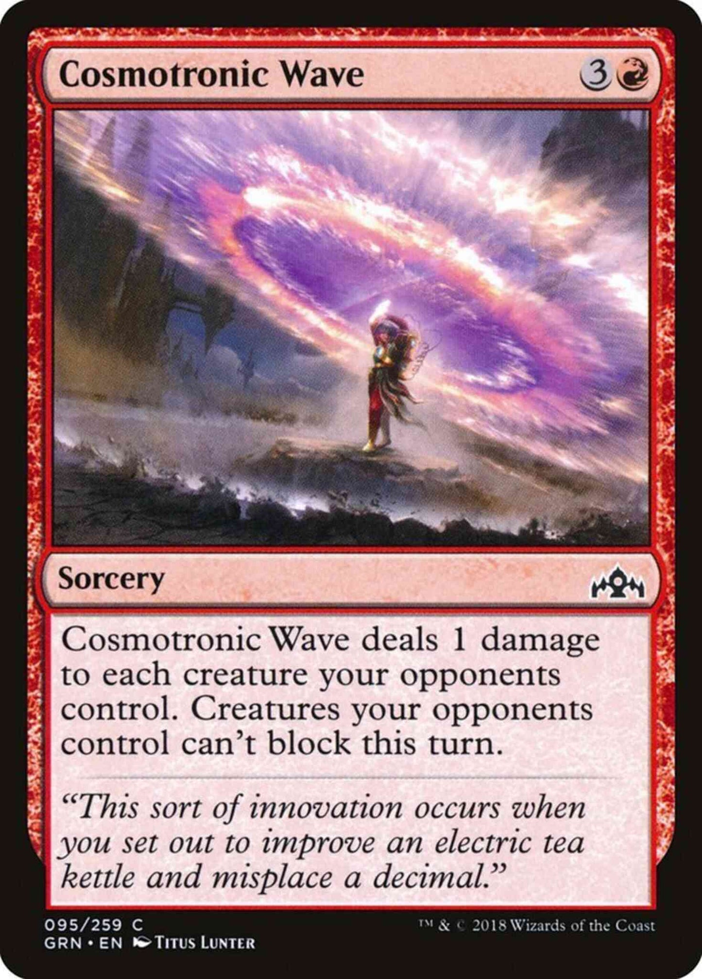 Cosmotronic Wave [95] [Guilds of Ravnica] [Non-Foil]