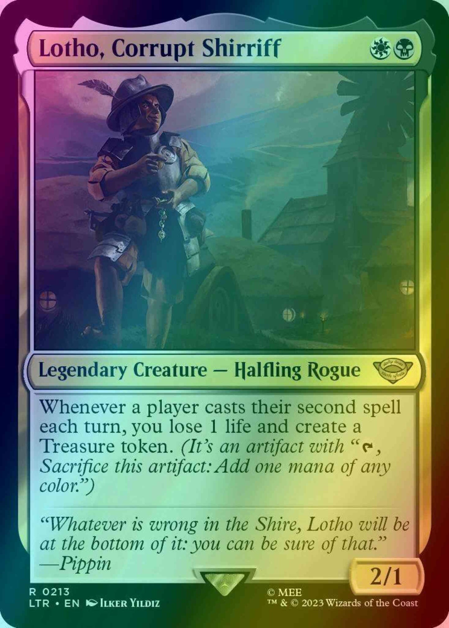 Lotho, Corrupt Shirriff [213] [The Lord of the Rings: Tales of Middle-earth] [Foil]