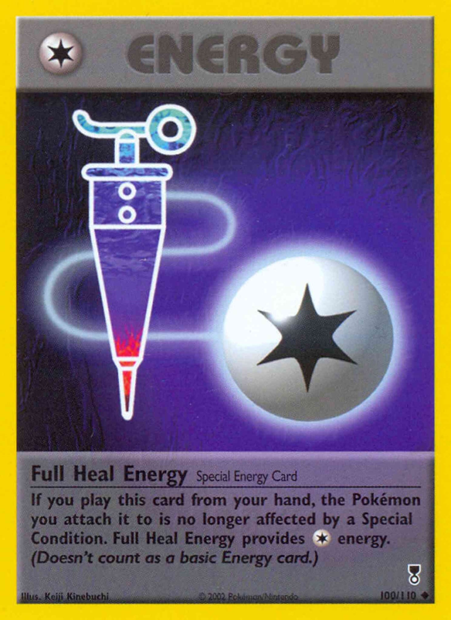 Full Heal Energy - 100/110 - Uncommon [base6-100] [Reverse Holo]