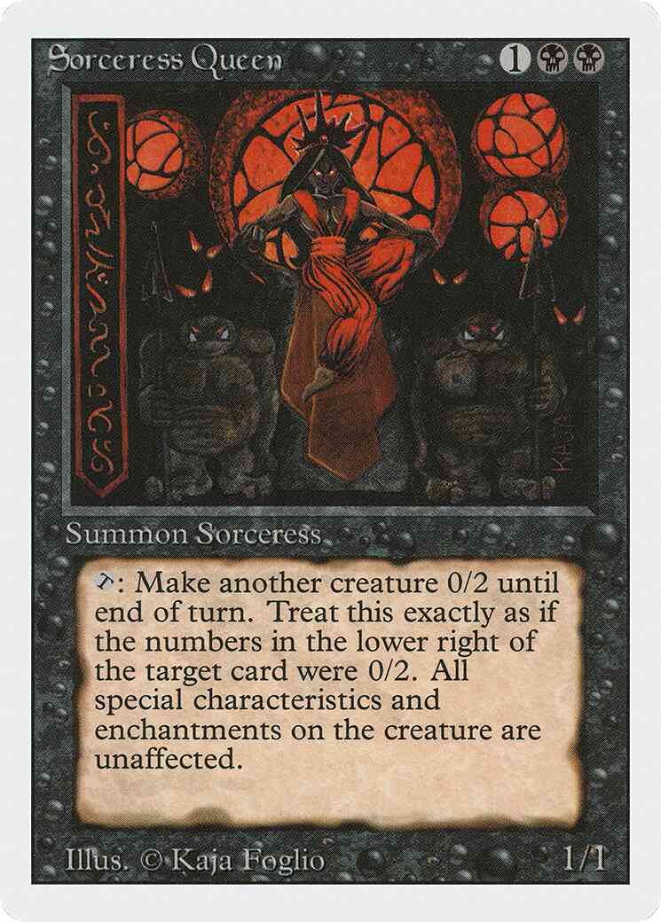 Sorceress Queen [131] [Revised Edition] [Non-Foil]