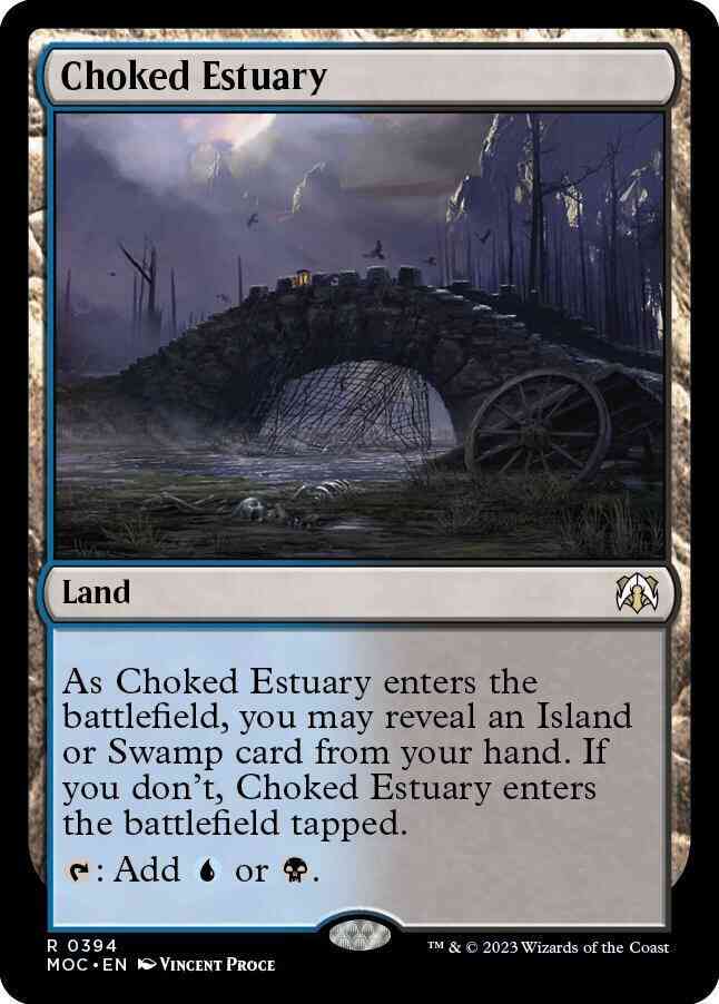Choked Estuary [394] [March of the Machine: Commander] [Non-Foil]