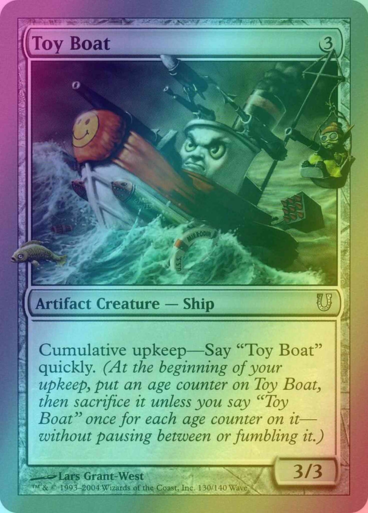 Toy Boat [130] [Unhinged] [Foil]