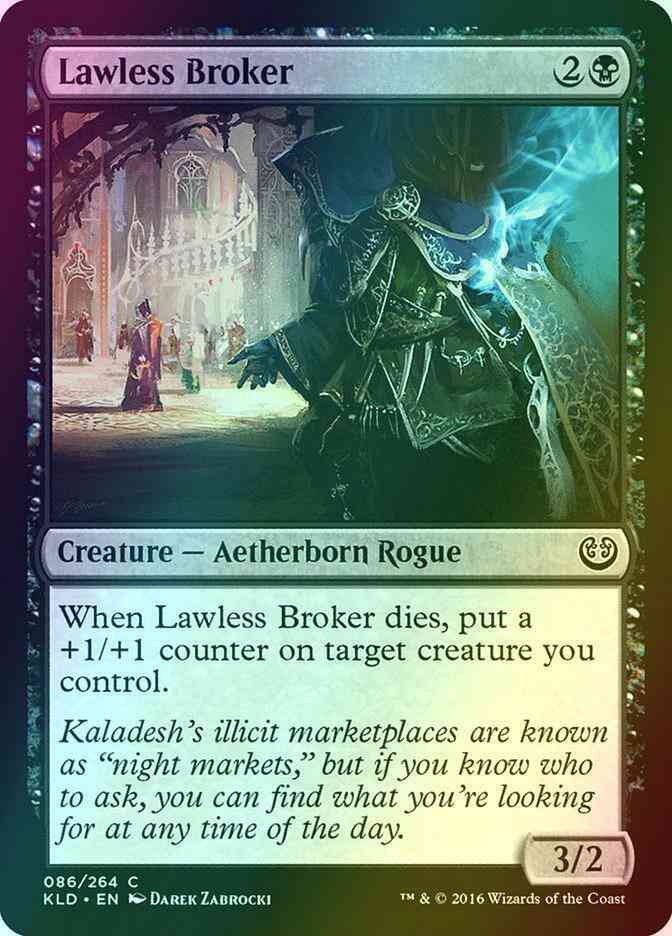 Lawless Broker [86] [Kaladesh] [Foil]