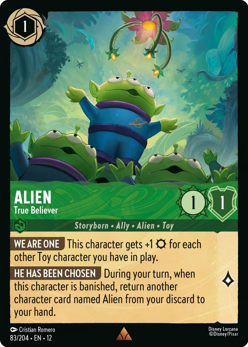 Alien - True Believer - 83/204 [Wilds Unknown] [Non-Foil]